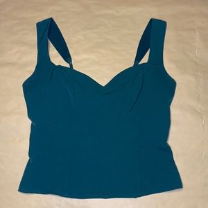 Abercrombie & Fitch Sweetheart Neckline Blouse